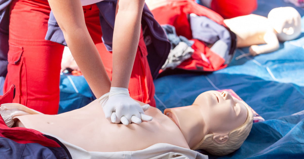 CPR training